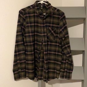 Never worn volcom flannel